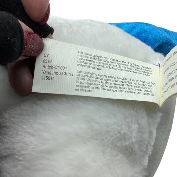 Gemmy Plush Christmas Animated Rainbow Unicorn Dances & Sings 11" Deck the Halls - Picture 5 of 7